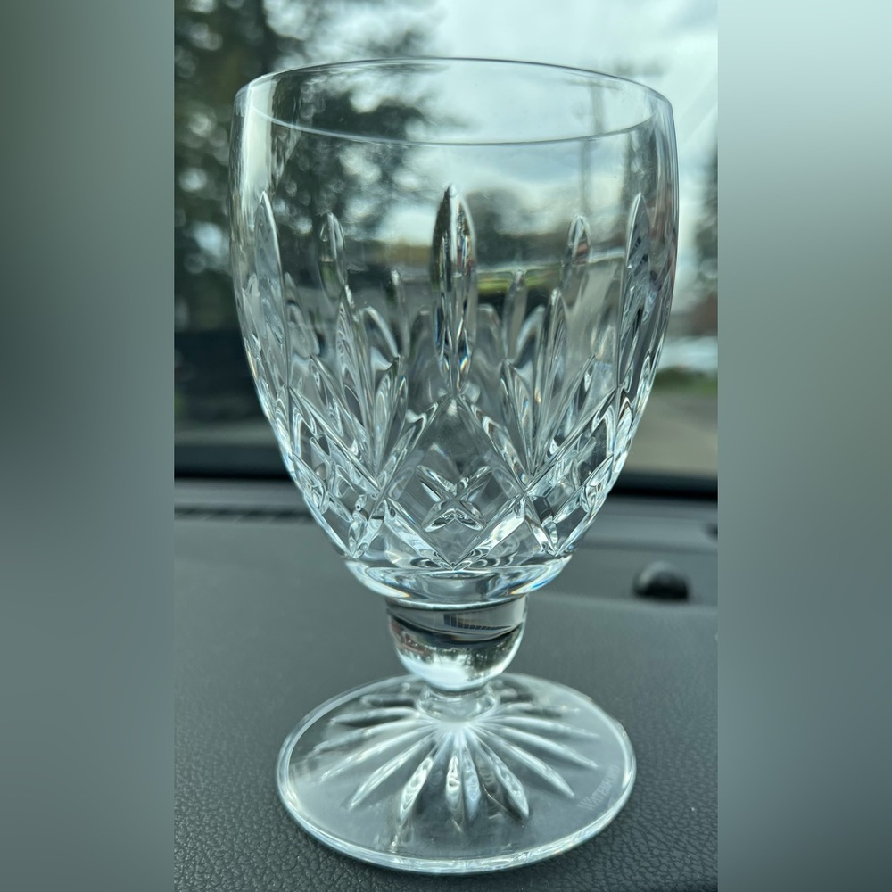 WATERFORD CRYSTAL Claret goblet  Wine Donegal (Cut) by WATERFORD CRYSTAL
